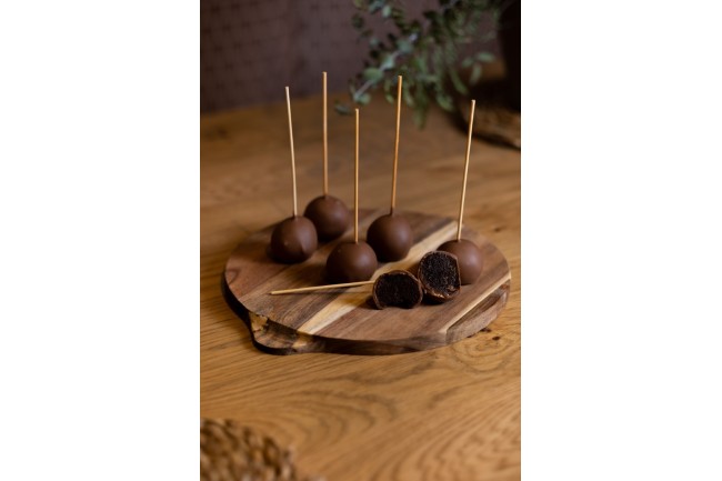 Cake pop | Bolas de bizcocho de avellana